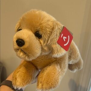 Plush Golden Dog Toy